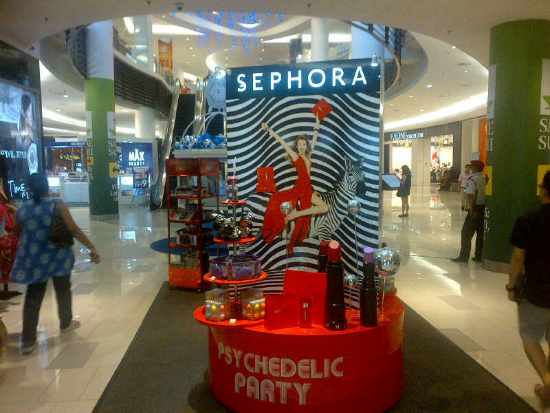 Sephora activation at Paradigm Mall, Petaling Jaya